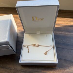 Dior Oui 18K Yellow Gold Diamond Oui Bracelet